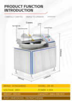 Molino Coloidal Industrial para Moler Pasta, Máquina de Procesamiento para Hacer Pasta de Sésamo, Molino Coloidal Industrial para Frutas y Verduras