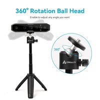 Creality B0DMR822Y2 Kit Tripod Meja Putar Pemindai 3D 1/4 Inci Ulir Standar 10.4X8.6X0.99 Inci 15.2 Aksesori Printer