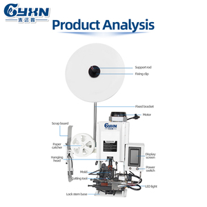 Horizontale voedingskabel-afstrip- en krimpmachine · Geïntegreerde <span class=keywords><strong>machine</strong></span> voor het afstrippen en krimpen van multi-core draadklemmen - Product Image 3