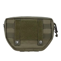 Pochette Molle tactique Dump Drop Pouch avec crochets et boucles pour gilet tactique