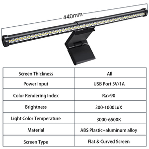 Thông minh RGB đèn nhà thiết kế hiện đại điều khiển cảm ứng PC máy tính màn hình cong đèn siêu mỏng màn hình thẳng Màn hình LED Bar - Product Image 6