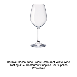Copa de Vino Blanco para Restaurante, 43 cl, Altura 21.5 cm, Diámetro 8.6 cm, para Degustación, Bormioli Rocco - Product Image 2