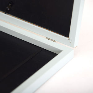 Cornice Portafoto B&C ART 8.5x12 Pollici in MDF Blu - Cornice da Tavolo Personalizzata per Esposizione di <span class=keywords><strong>Disegni</strong></span> e <span class=keywords><strong>Collage</strong></span> per Bambini - Product Image 5