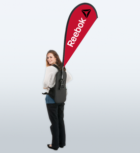 Bandera voladora de lágrima de fábrica, asta de bandera de playa, venta ahora, Casa Abierta, lavado de coches, swooper, Bandera de plumas impresa personalizada con base de pinchos - Product Image 6