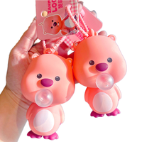 En gros, Jouets anti-stress mignons en TPR en forme d'animaux qui font des bulles, jouets à presser, jouets de décompression, jouets porte-clés, jouets squishy pour adultes et enfants