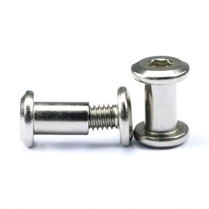 Vis de fixation en acier inoxydable 304, taille en pouces 1/4 5/16, boulon et écrou pour l'assemblage de chaises, tables et meubles - Product Image 2