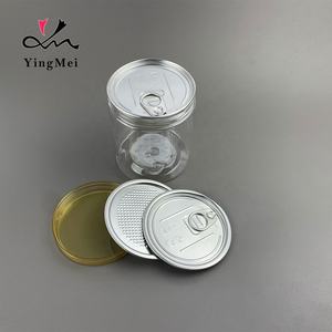 Thân Thiện Với Môi Vật Liệu Rỗng Dễ Dàng Mở Kéo Vòng Nắp Lọ <span class=keywords><strong>Pop</strong></span> <span class=keywords><strong>Top</strong></span> Trong Suốt Nhựa Bao Bì Cá Ngừ Vật Nuôi Lon Cho Thực Phẩm Đóng Hộp - Product Image 3