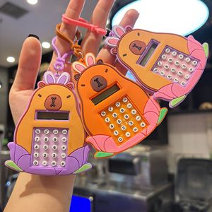 Lindo Llavero de Plástico con Diseño de Dibujos Animados, Calculadora, Colgante para Bolsa, Regalo de Estudio, Logotipo Personalizado - Product Image 6