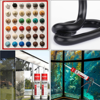 Homey 977 gris 999 rtv anti uv mastic silicone japonais