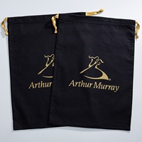 Sacs à cordon en toile de coton et lin imprimés écologiques, personnalisables avec logo, sacs à cordon noirs, sacs anti-poussière bon marché