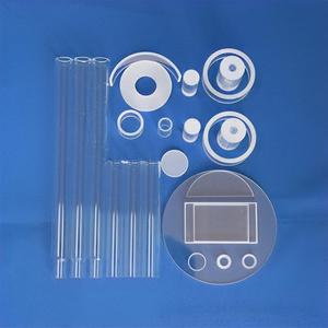 Tấm thủy tinh thạch anh tấm thủy tinh thạch anh Ống thạch anh cho đèn UV chịu nhiệt trong suốt thủy tinh thạch anh xem cửa sổ - Product Image 2