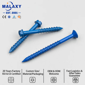 Vis d'ancrage à tête hexagonale fendue MALAXY Star, vis à tête plate Phillips - Product Image 1