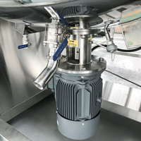 Mélangeur émulsifiant 100L pour la fabrication de crèmes cosmétiques, de gels, de crèmes solaires et de lotions, homogénéisateur émulsifiant sous vide liftant