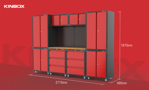 KINBOX Garage & Workshop Storage Bundle: Cabinets Workbench,<b>Tools</b> & Organizers Direct From Manufacturer 20CM11B Garage Stora - Product Image 2