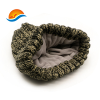 Bonnet chaud et anti-froid unisexe en tricot jacquard 100 % acrylique pour le ski, collection automne-hiver 2026
