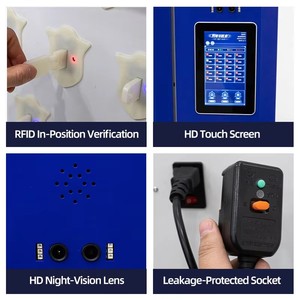 Vente directe usine : Armoire de sécurité intelligente OEM ODM avec système de gestion de clés à serrure électronique intelligente, capacité personnalisée, logo métallique - Product Image 6