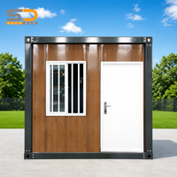 Maison préfabriquée pliable prête à l'emploi en conteneur, mobile et transportable, à vendre – Prix des maisons mobiles pliantes préfabriquées