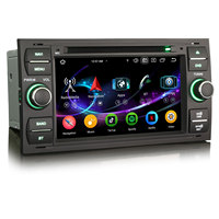 Radio con GPS para Auto Erisin ES6566FB Android 16 con DVD para FORD Fiesta Kuga Galaxy Focus, Navegación GPS, CarPlay, Disponible en la UE
