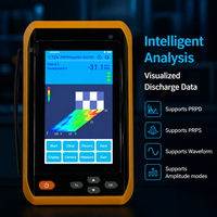 Probador de Descargas Parciales Portátil con Cámara de 5MP, Lector de Datos Inteligente RFID, Equipo de Monitoreo de Descargas Parciales, 1 Año de Garantía