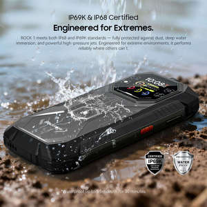 Blackview ROCK 1 สมาร์ทโฟนพันธุ์อึด หน้าจอหลัก 6.6 นิ้ว 90Hz หน้าจอรอง 2.01 นิ้ว ความจุ 8+256GB แบตเตอรี่ 15000mAh มาตรฐาน IP68 ปลดล็อคด้วยลายนิ้วมือ - Product Image 4