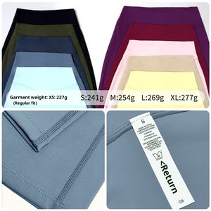 SHINBENE Leggings Sportivi di Alta Qualità per Palestra, <span class=keywords><strong>Pantaloni</strong></span> Yoga a Vita Alta, <span class=keywords><strong>Pantaloni</strong></span> Sportivi a Gamba Dritta per <span class=keywords><strong>Donne</strong></span> - Product Image 6