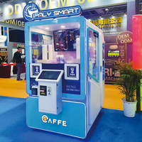 Distributeur automatique intelligent de café, grand distributeur commercial de café entièrement automatique avec lecteur de carte