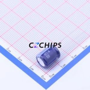 Condensador Electrolítico de Aluminio de Orificio Pasante ECA1EM471, D10xL12.5mm 470uF 20% 25V 480mA-120Hz - Product Image 2