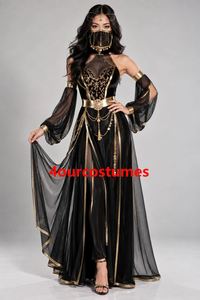 4 ออฟคอสตูมส์ชุดเจ้าหญิงเจ้าสาวผีแดงปักลายนักบินอวกาศ - Product Image 6