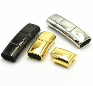 Thời Trang Trang Sức Từ Tính Vòng Đeo Tay Từ Tính Vàng <span class=keywords><strong>Clasp</strong></span> Da Vòng Đeo Tay <span class=keywords><strong>Clasp</strong></span> Thép Không Gỉ Móc Từ Tính - Product Image 6