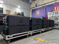 Enceinte Line Array Double 12 Pouces LA-2122 Personnalisée, Audio Professionnel sur Mesure pour Événements et Fêtes