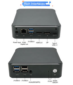 MiniTree Portátil Mini PC i5 <span class=keywords><strong>1035G1</strong></span> i7 1065G7 Micro PC M.2 NVME WIN 10 4K 60Hz HD2.0 DP Tipo-C AC WIFI Ventilador NUC Ordenador PC - Product Image 5