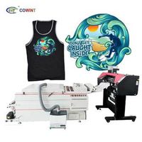 Cowint dtf imprimante grand format 60 cm, transfert direct vers film, machine d'impression sur vêtements, imprimante t-shirt avec tête d'impression