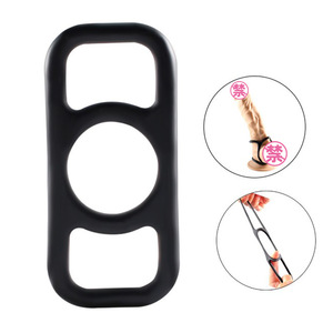 Vier Stück Silikon Foreskin Corrector Resistance Ring Verzögerung Ejakulation <span class=keywords><strong>Penis</strong></span> ringe Sexspielzeug für Männer Daily/Night Cock Ring % - Product Image 4