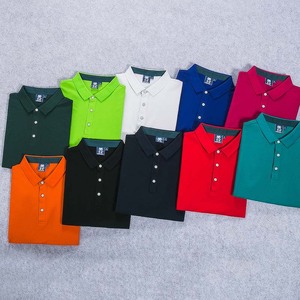 Polo blanc à manches courtes, couleur unie, tissu Oxford respirant, vêtements décontractés pour hommes - Product Image 4