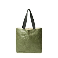 Sac à bonbons pour enfants en papier Tyvek écologique personnalisé Dupont sac à collation en papier kraft avec poignée en coton pour le stockage de l'épicerie pour les perruques de shampooing alimentaire