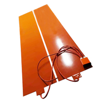 Chauffe-plat flexible en silicone écologique 350x2100mm 220V 1800W avec régulateur de température, étanche IP65, température max. 80°C, pour usage en restaurant