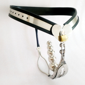 Wearable Stainless Steel Abstinence Anti-wolf <strong>Female</strong> <strong>Chastity</strong> <strong>Belt</strong> Pants Sex Toys for Women - Product Image 2