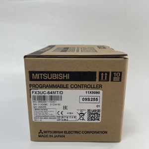 100% New and Original Mitsubishi Programmable Logic Controller FX3UC-64MT/<b>D</b> - Product Image 1