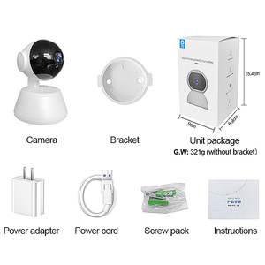 Caméra Wi-Fi Intelligente en Gros 3MP Alimentée par Batterie avec Capteur PIR Suivi Automatique Prise en Charge par Téléphone Mobile pour la Sécurité Domestique - Product Image 5