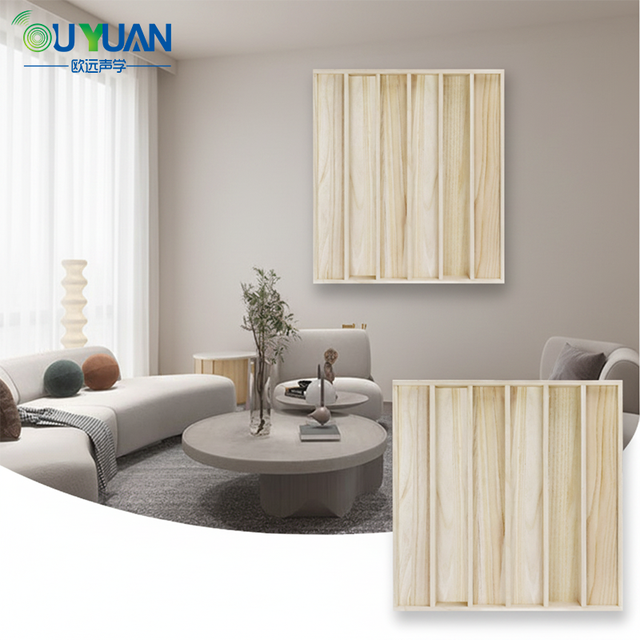 Modern 3D QRS Design Solid Wood High-Performance Acoustic Diffuser for Living Rooms Halls Home Theaters Recording Studios
