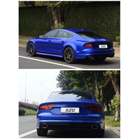 Pour AUD I avec lampe A7 11-14 mise à niveau 16-18 RS7 pare-chocs Spoiler Grille Auto Body Kit pièces de voiture accessoires de voiture assemblage