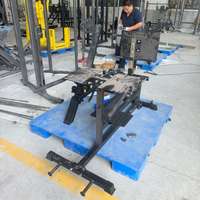 ASM-H2089 ASM FITNESS Banc multifonctionnel commercial pour la musculation, équipement de gym pour les fessiers et les ischio-jambiers