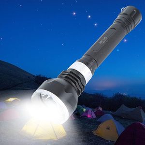 Ip68 Không Thấm Nước Ánh Sáng Mạnh Mẽ Biển Sâu 100M Dưới Nước Màu Trắng Vàng UV Màu Đỏ <span class=keywords><strong>LED</strong></span> Scuba Lặn Đèn Pin Torch - Product Image 2