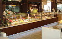 Armoire à gâteaux réfrigérateur en verre congélateur présentoir à gâteaux Dessert vitrine à gâteaux boulangerie congélateur vitrine à gâteaux