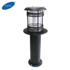 ไฟสนามหญ้าพลังงานแสงอาทิตย์ LED สำหรับภายนอกอาคาร กันน้ำ ใช้ตกแต่งสวน ลานบ้าน วิลล่า ลานกิจกรรม รูปทรงเรขาคณิต ใช้เซลล์แสงอาทิตย์แบบโมโนคริสตัลไลน์ - Product Image 3