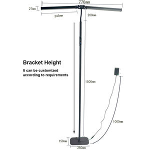 Mini lampe de croissance des plantes rotative omnidirectionnelle 10W-50W, supplément de lumière pour la croissance des plantes, lampe de culture pour légumes, fruits, herbes - Product Image 3