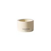 Offre Spéciale Multi Couleurs Nordic 2.8oz Mat Cylindre En Céramique Bougies Vases Unique Vide De Noël Réutilisable Écologique avec Couvercle