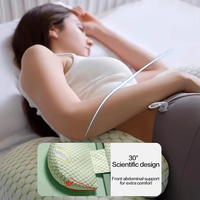 Ensemble de 3 coussins d'allaitement avec housse en coton amovible pour l'allaitement et le soutien du nouveau-né