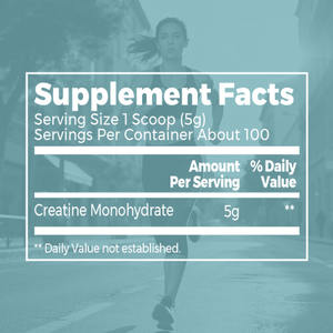 大人のワークアウト後回復脳健康クレアチン一水和物微粉末用筋肉成長サプリメント - Product Image 3