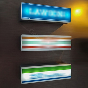 Custom Logo Home Office Promotion Refrigerator Decorative Fridge Light <b>3</b> Color Modes Magnetic Fridge Magnet - Product Image 2